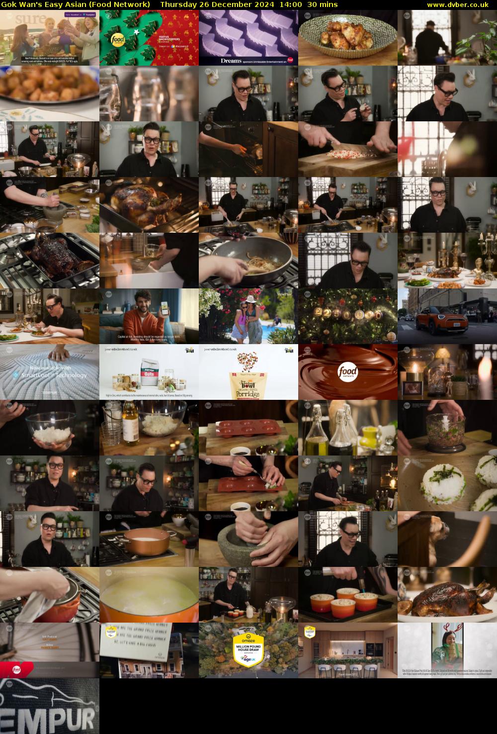 Gok Wan's Easy Asian (Food Network) Thursday 26 December 2024 14:00 - 14:30