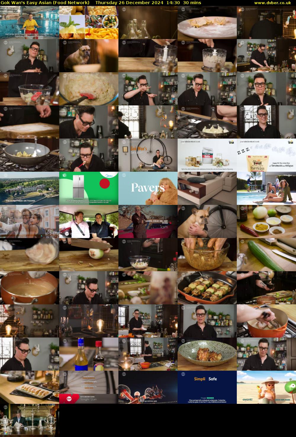 Gok Wan's Easy Asian (Food Network) Thursday 26 December 2024 14:30 - 15:00