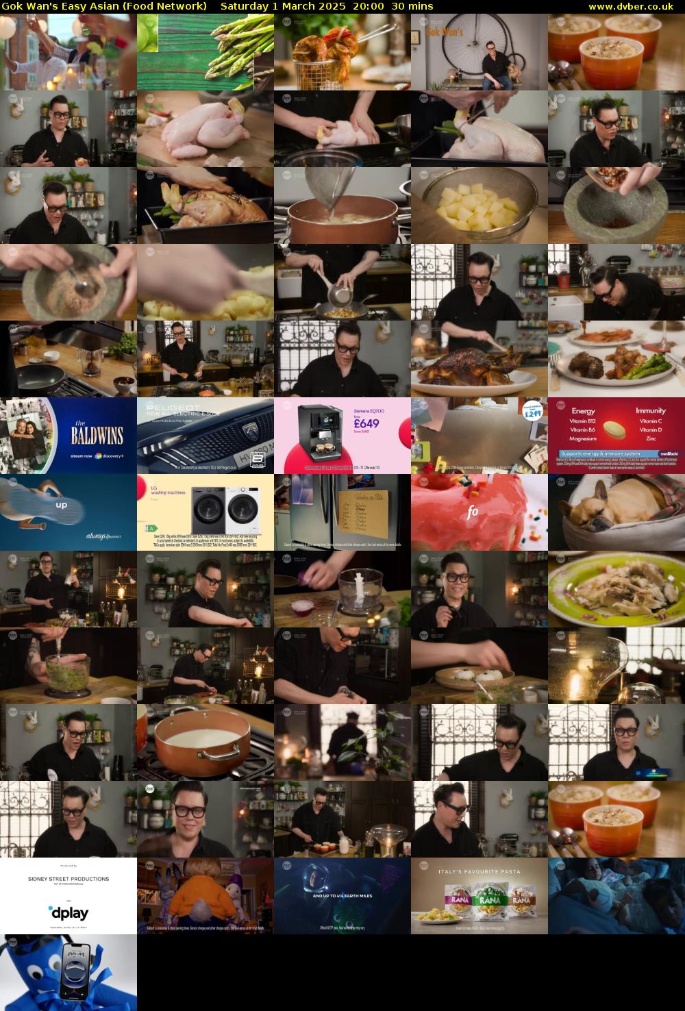 Gok Wan's Easy Asian (Food Network) Saturday 1 March 2025 20:00 - 20:30