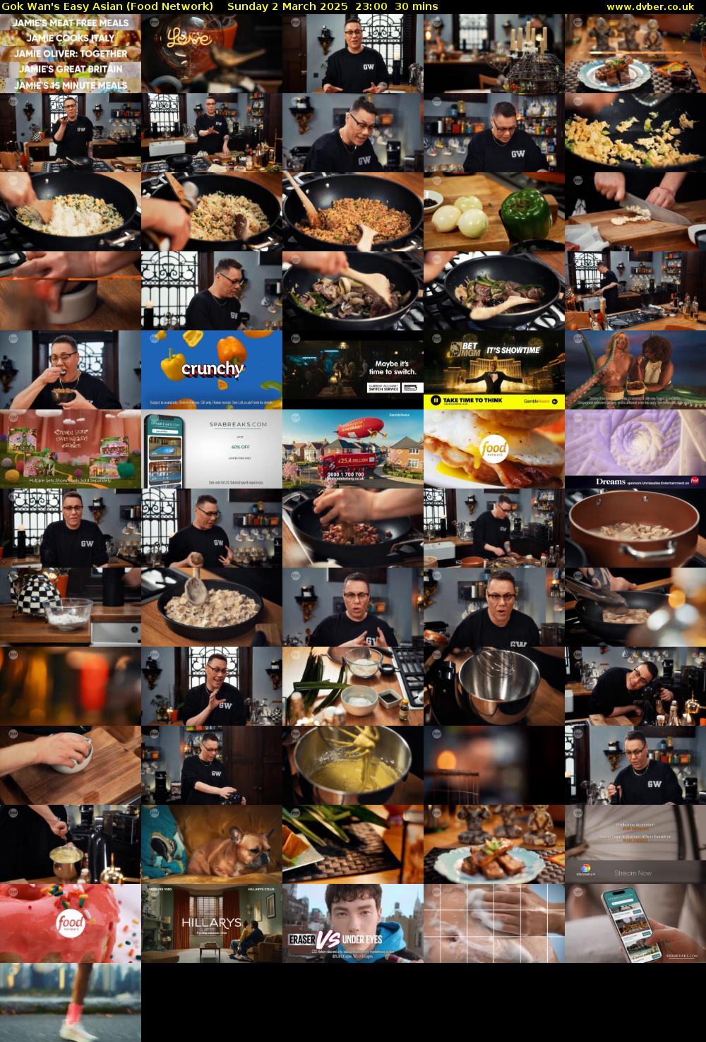 Gok Wan's Easy Asian (Food Network) Sunday 2 March 2025 23:00 - 23:30