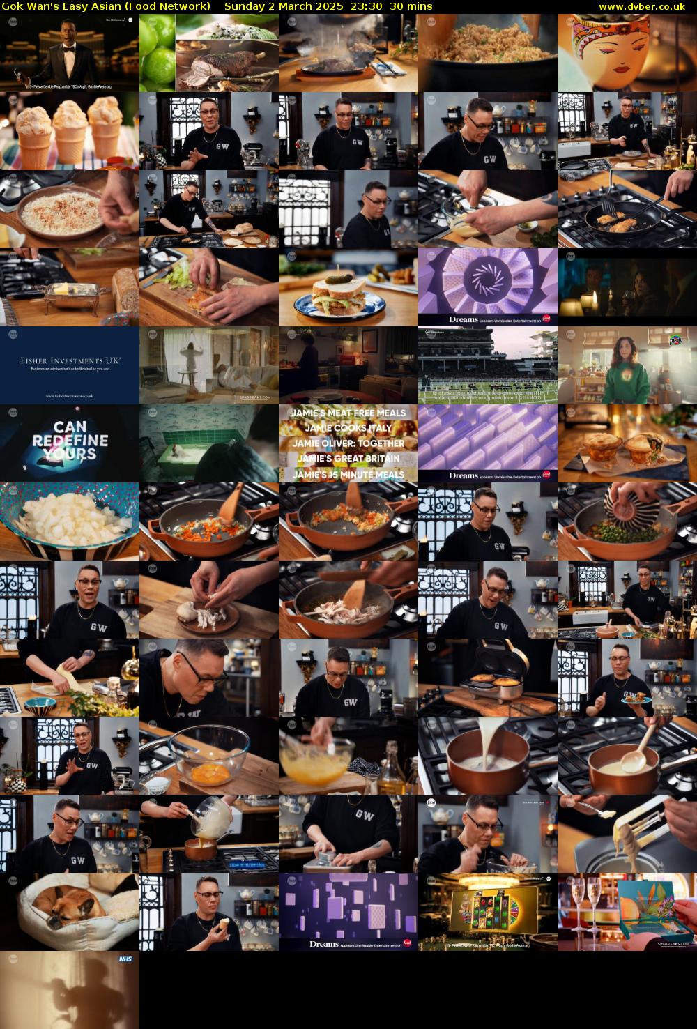 Gok Wan's Easy Asian (Food Network) Sunday 2 March 2025 23:30 - 00:00