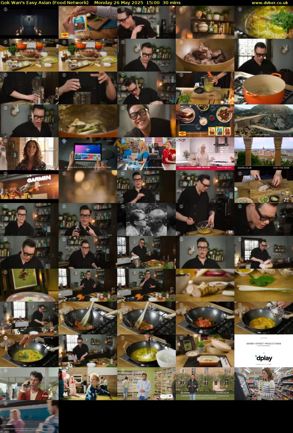 Gok Wan's Easy Asian (Food Network) Monday 26 May 2025 15:00 - 15:30