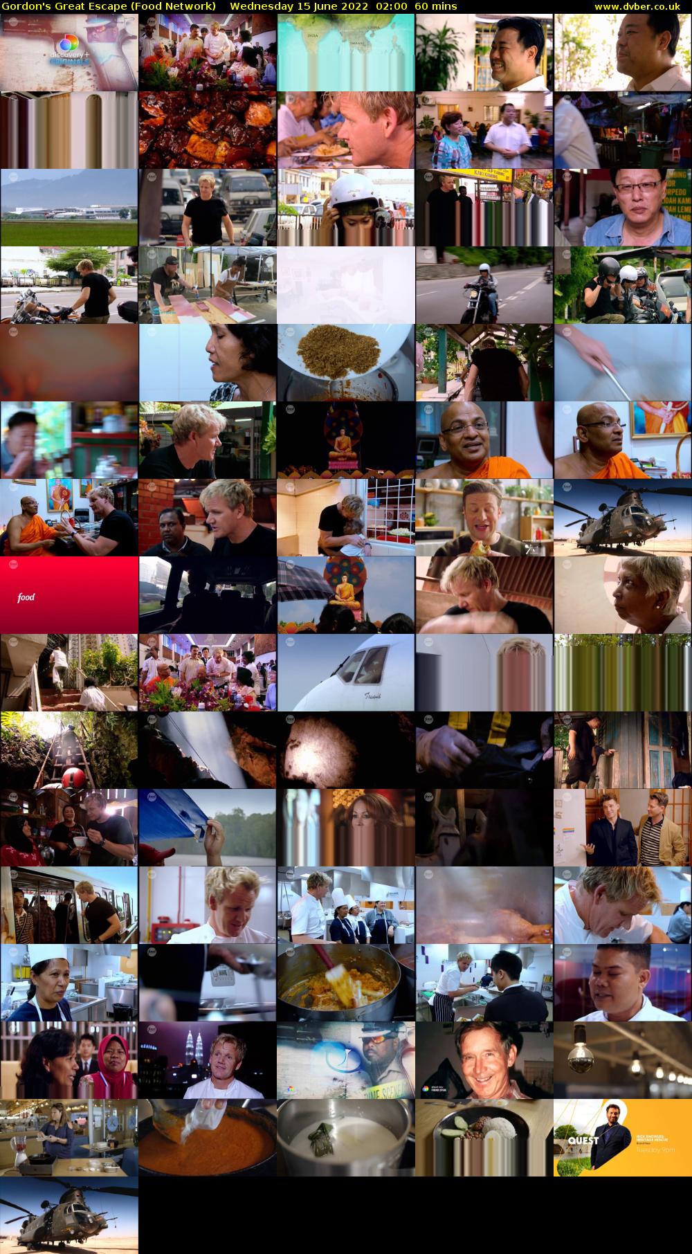 Gordon's Great Escape (Food Network) Wednesday 15 June 2022 02:00 - 03:00