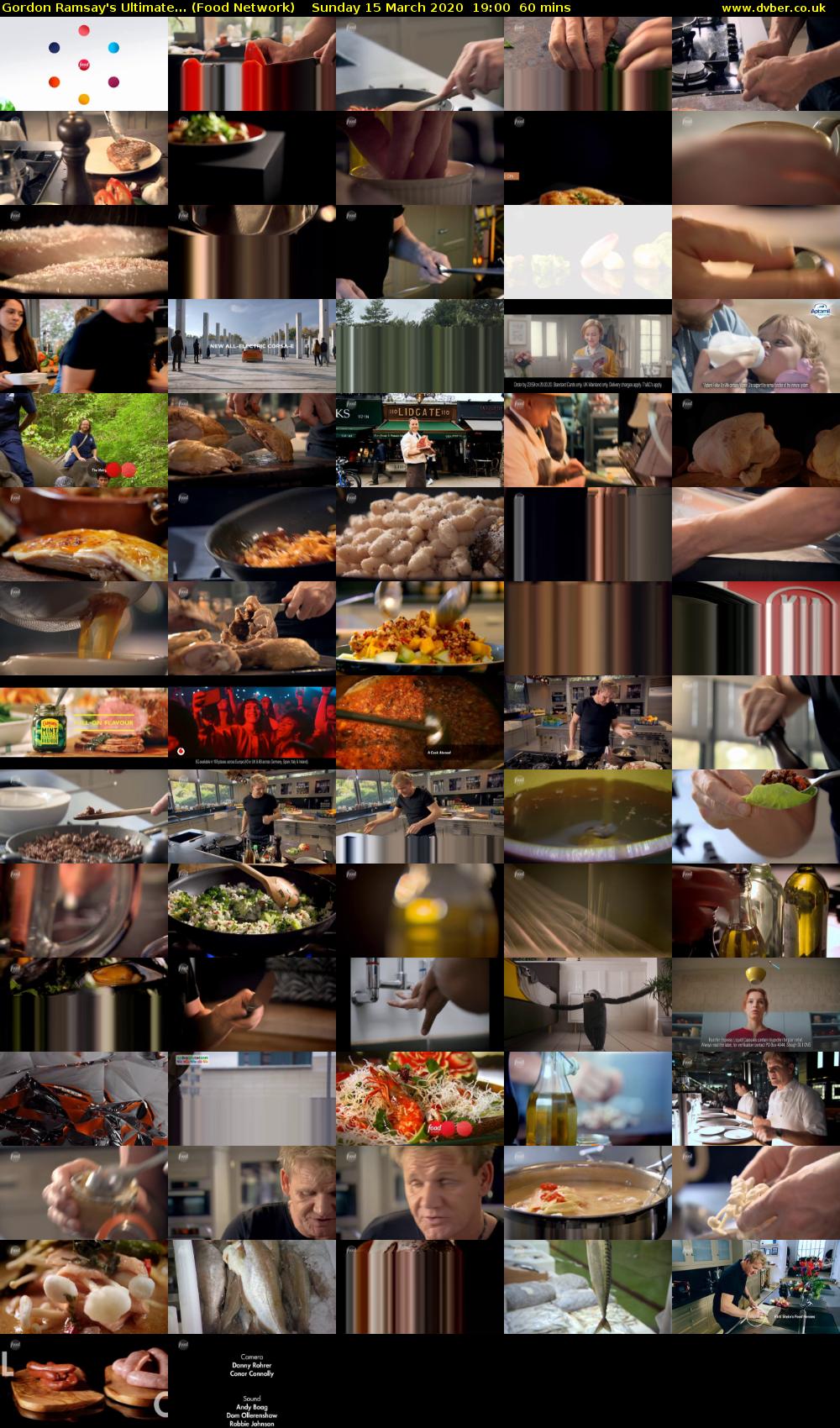 Gordon Ramsay's Ultimate... (Food Network) Sunday 15 March 2020 19:00 - 20:00