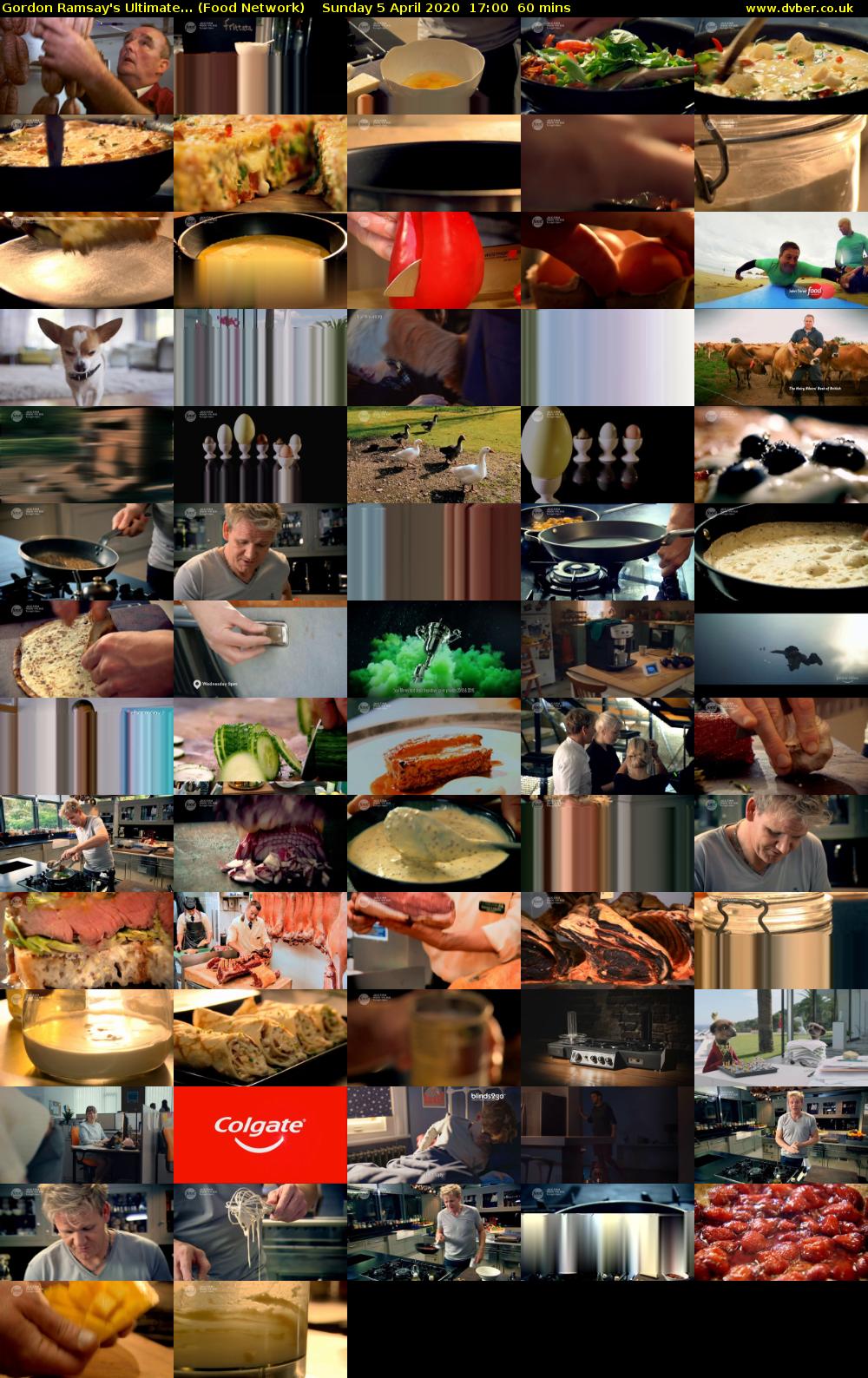 Gordon Ramsay's Ultimate... (Food Network) Sunday 5 April 2020 17:00 - 18:00