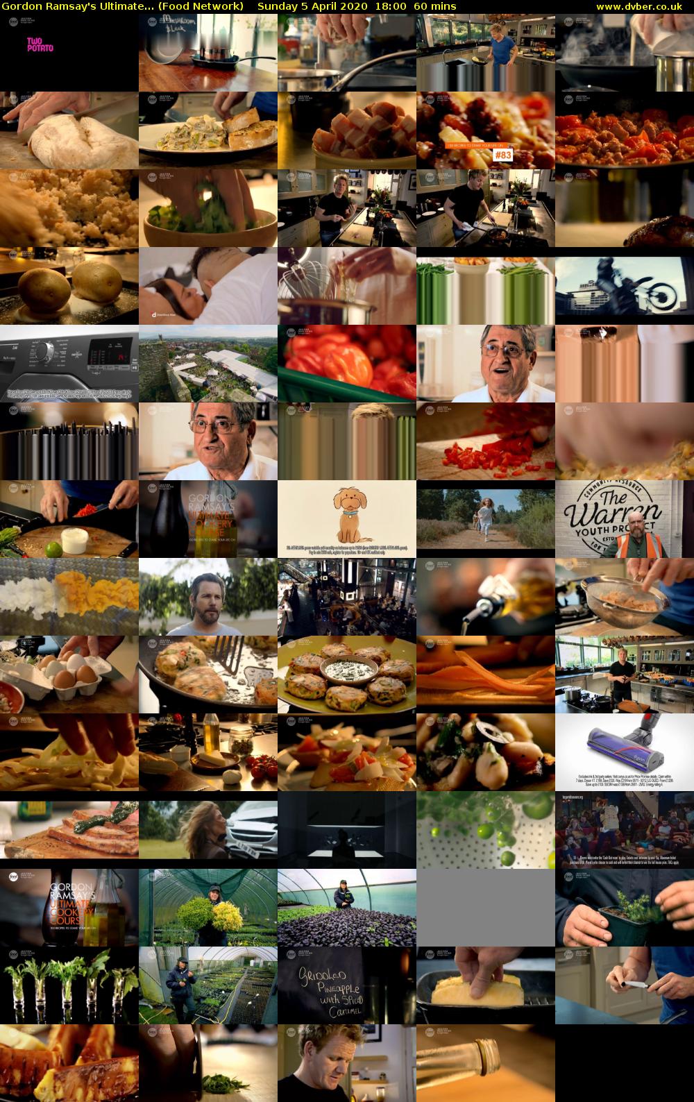 Gordon Ramsay's Ultimate... (Food Network) Sunday 5 April 2020 18:00 - 19:00