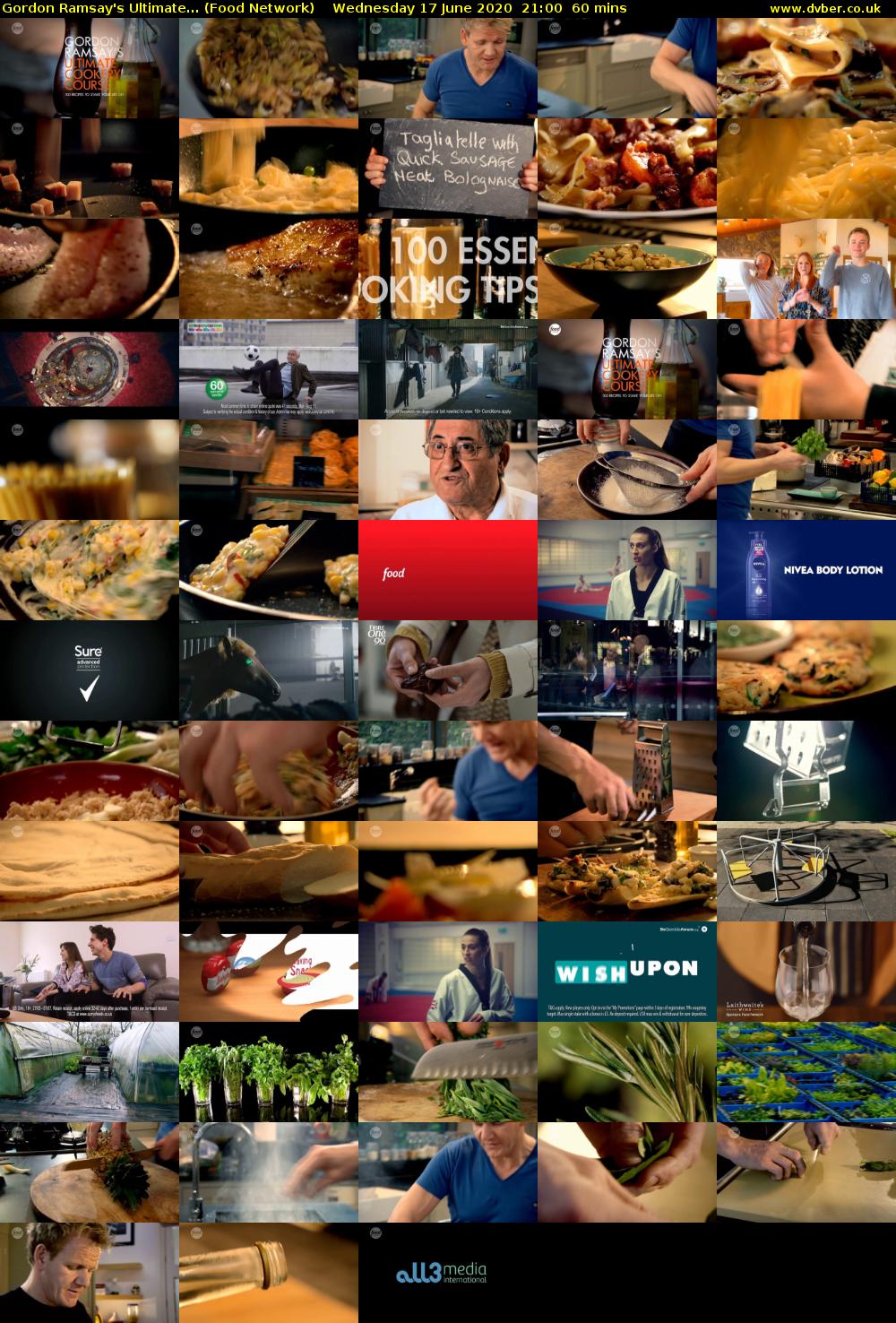Gordon Ramsay's Ultimate... (Food Network) Wednesday 17 June 2020 21:00 - 22:00