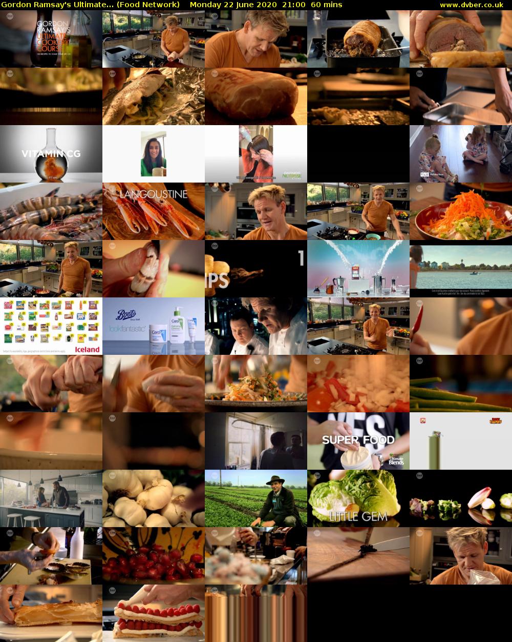 Gordon Ramsay's Ultimate... (Food Network) Monday 22 June 2020 21:00 - 22:00