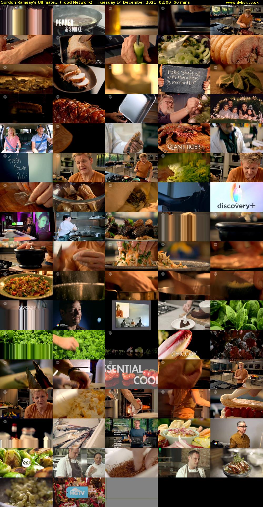Gordon Ramsay's Ultimate... (Food Network) Tuesday 14 December 2021 02:00 - 03:00