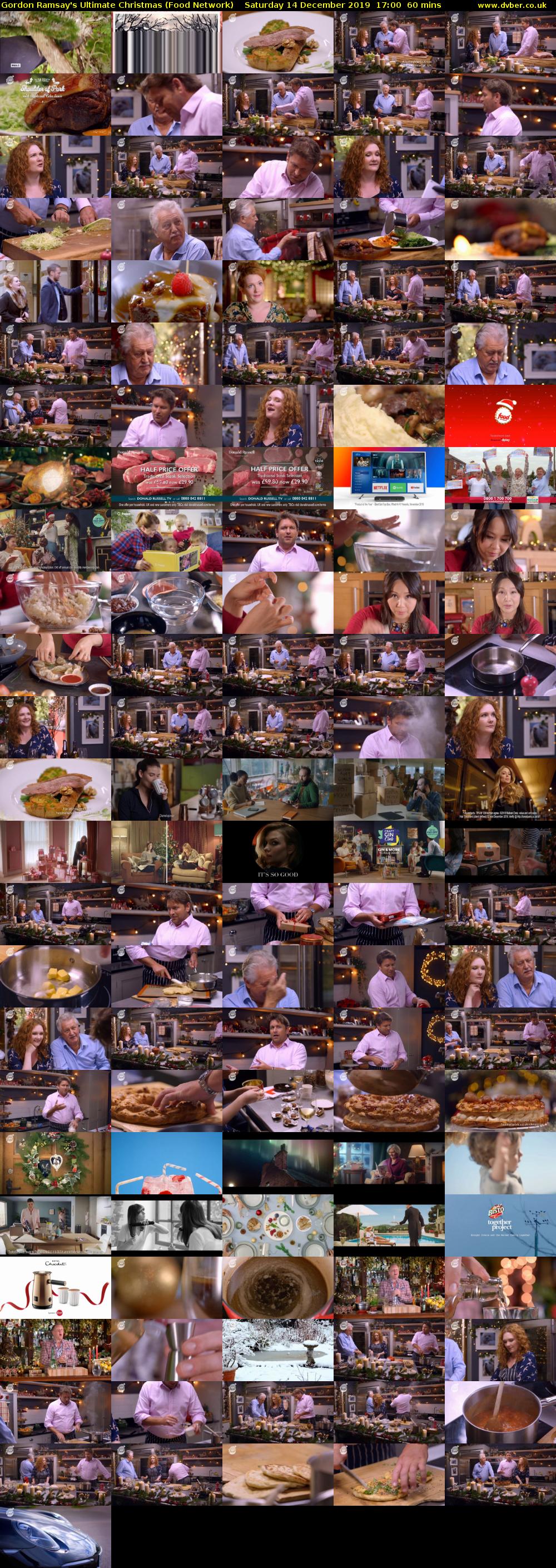 Gordon Ramsay's Ultimate Christmas (Food Network) Saturday 14 December 2019 17:00 - 18:00