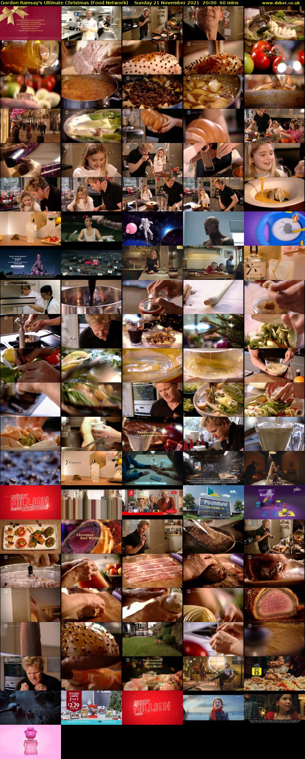Gordon Ramsay's Ultimate Christmas (Food Network) Sunday 21 November 2021 20:00 - 21:00