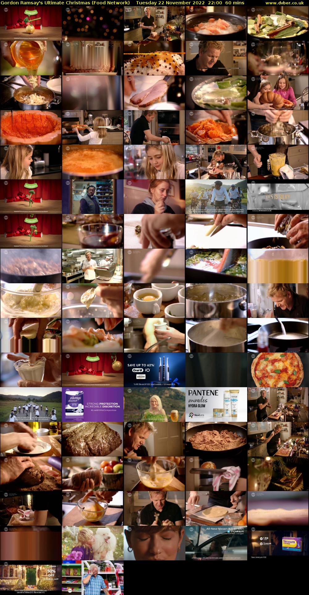 Gordon Ramsay's Ultimate Christmas (Food Network) Tuesday 22 November 2022 22:00 - 23:00