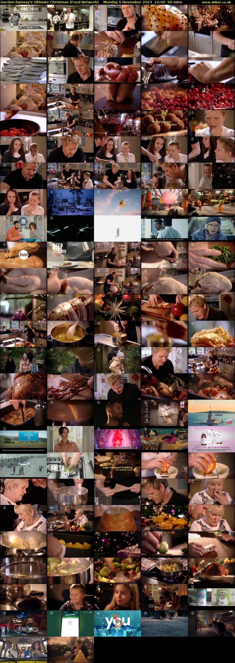 Gordon Ramsay's Ultimate Christmas (Food Network) Monday 6 November 2023 22:00 - 23:00