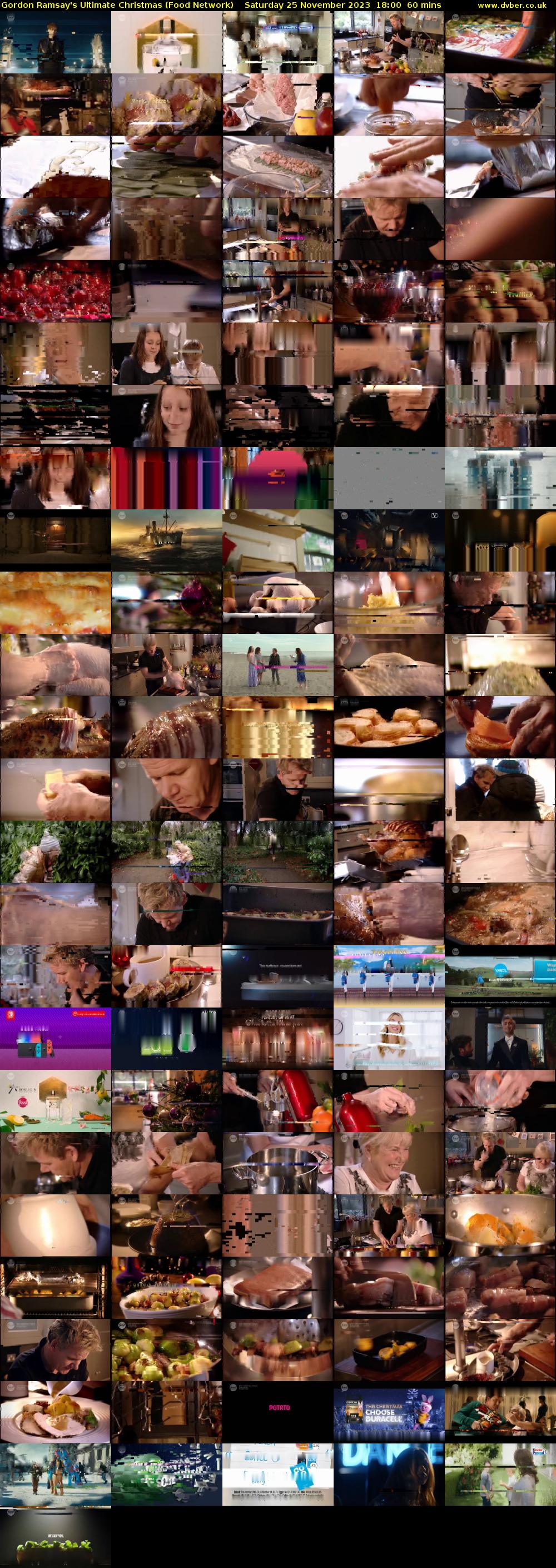 Gordon Ramsay's Ultimate Christmas (Food Network) Saturday 25 November 2023 18:00 - 19:00