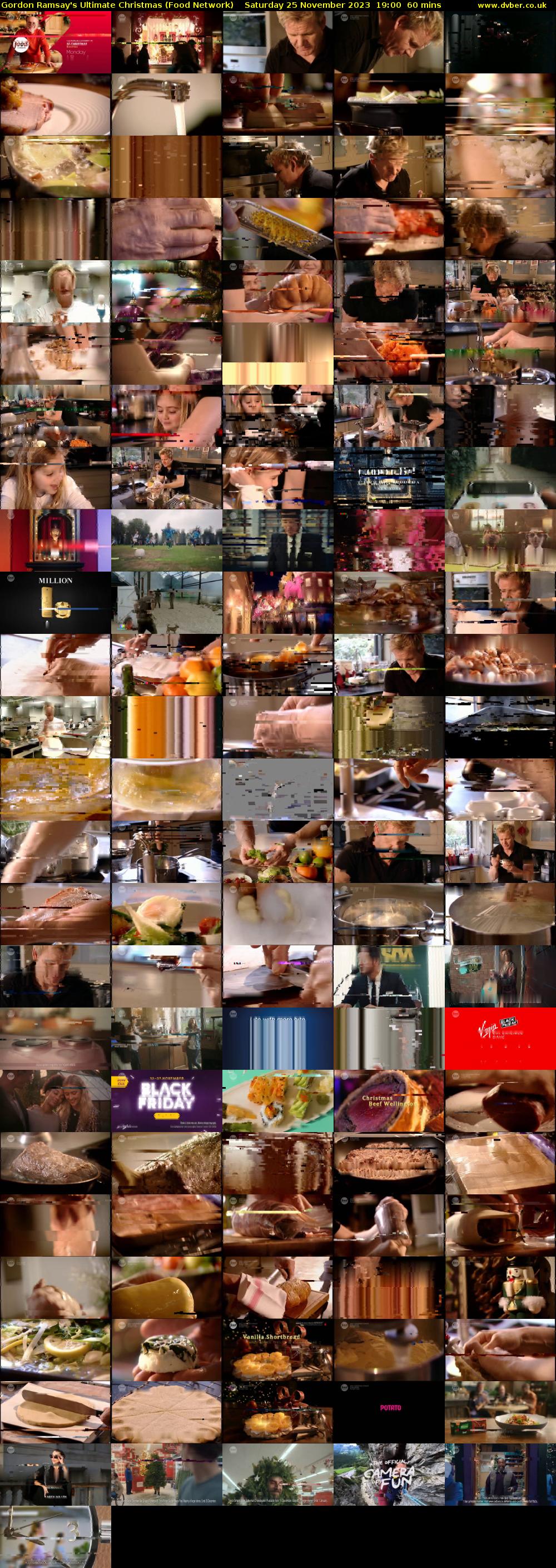 Gordon Ramsay's Ultimate Christmas (Food Network) Saturday 25 November 2023 19:00 - 20:00
