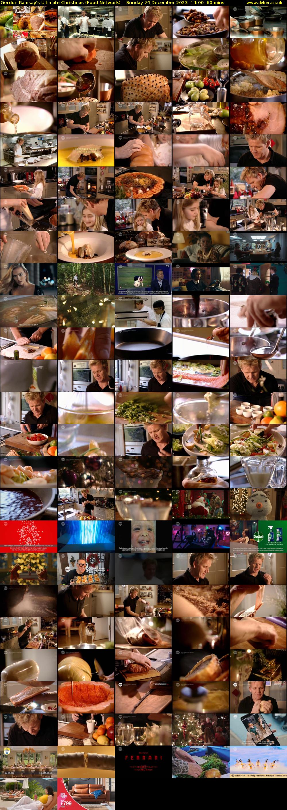 Gordon Ramsay's Ultimate Christmas (Food Network) Sunday 24 December 2023 14:00 - 15:00