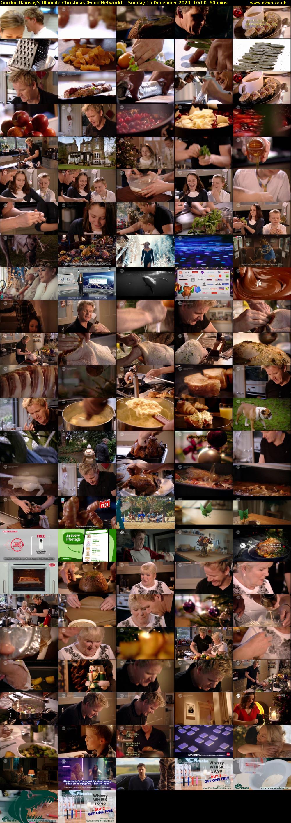 Gordon Ramsay's Ultimate Christmas (Food Network) Sunday 15 December 2024 10:00 - 11:00