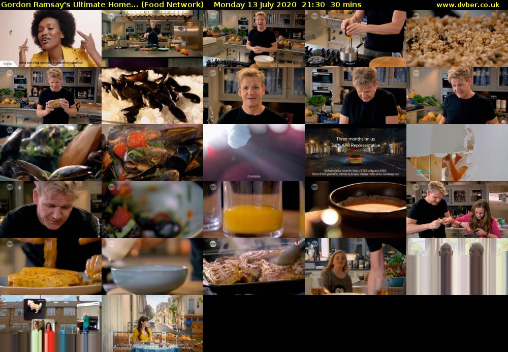 Gordon Ramsay's Ultimate Home... (Food Network) Monday 13 July 2020 21:30 - 22:00
