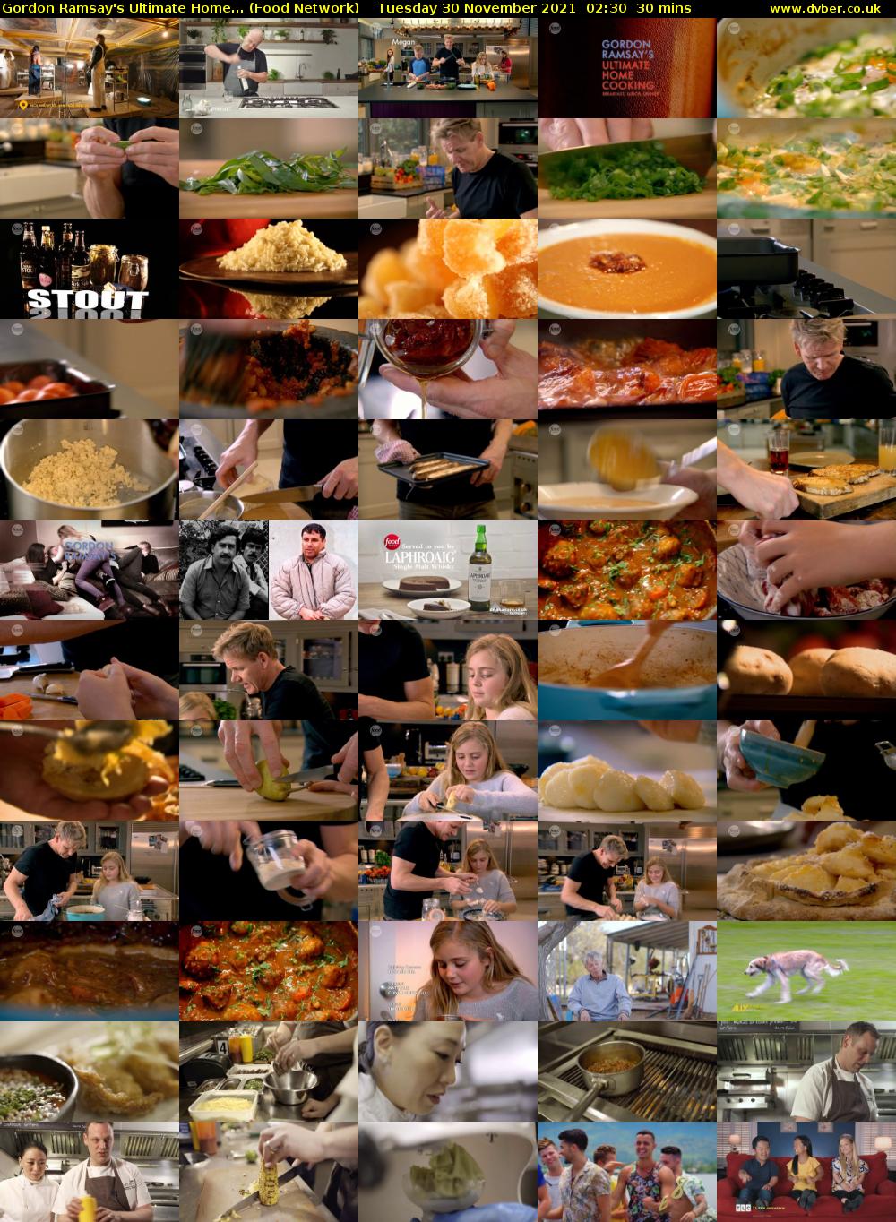 Gordon Ramsay's Ultimate Home... (Food Network) Tuesday 30 November 2021 02:30 - 03:00