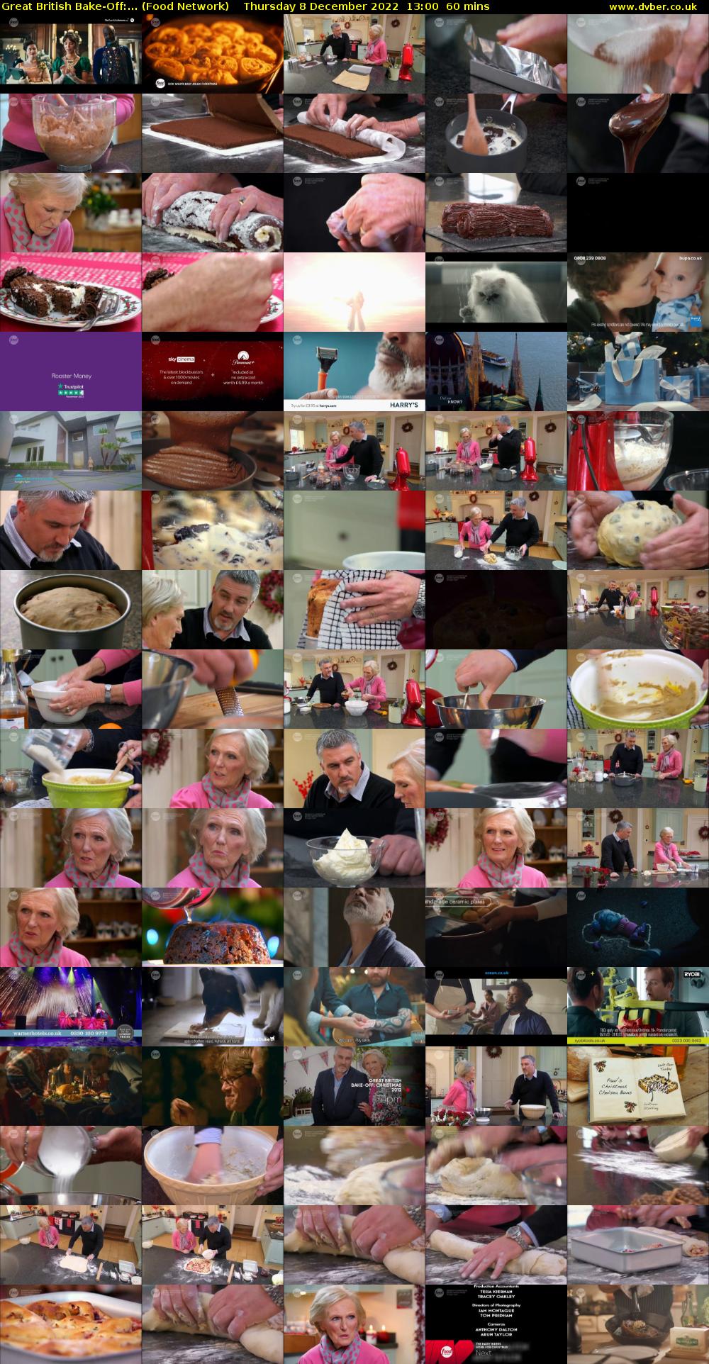 Great British Bake-Off:... (Food Network) Thursday 8 December 2022 13:00 - 14:00