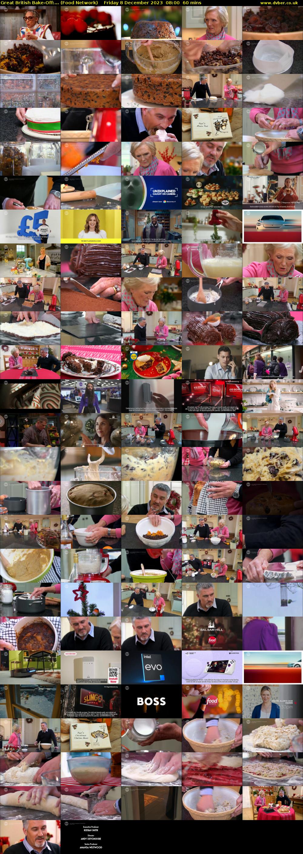Great British Bake-Off:... (Food Network) Friday 8 December 2023 08:00 - 09:00