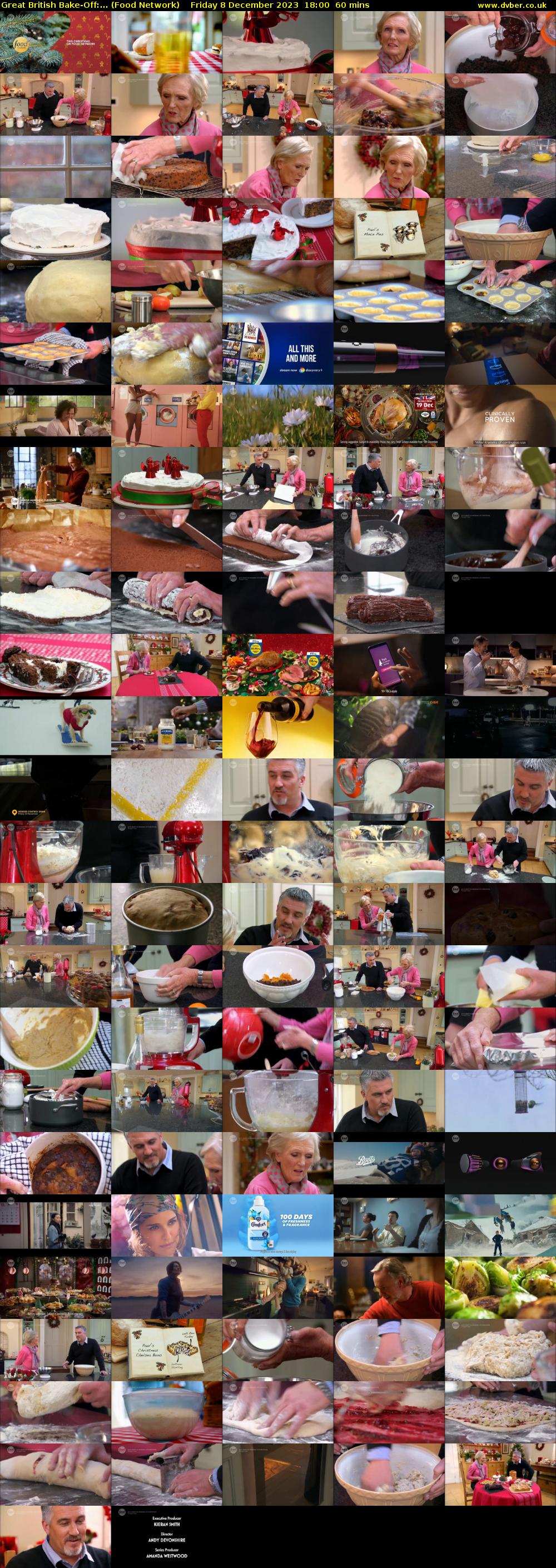 Great British Bake-Off:... (Food Network) Friday 8 December 2023 18:00 - 19:00