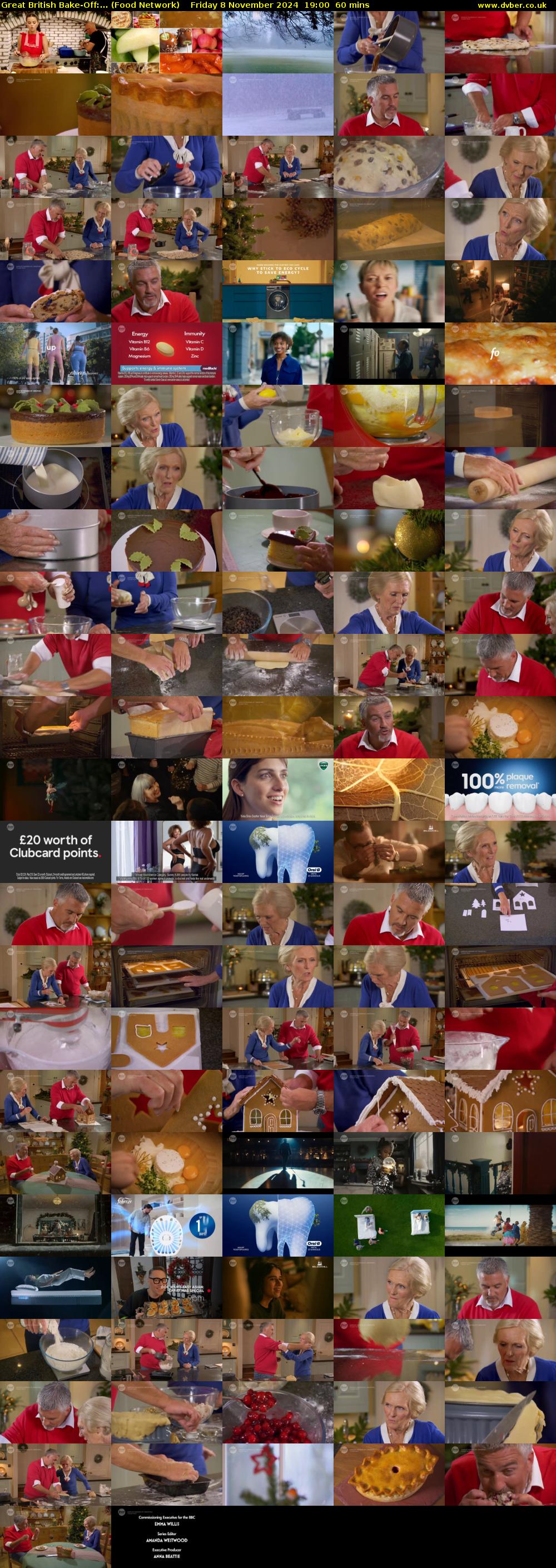 Great British Bake-Off:... (Food Network) Friday 8 November 2024 19:00 - 20:00