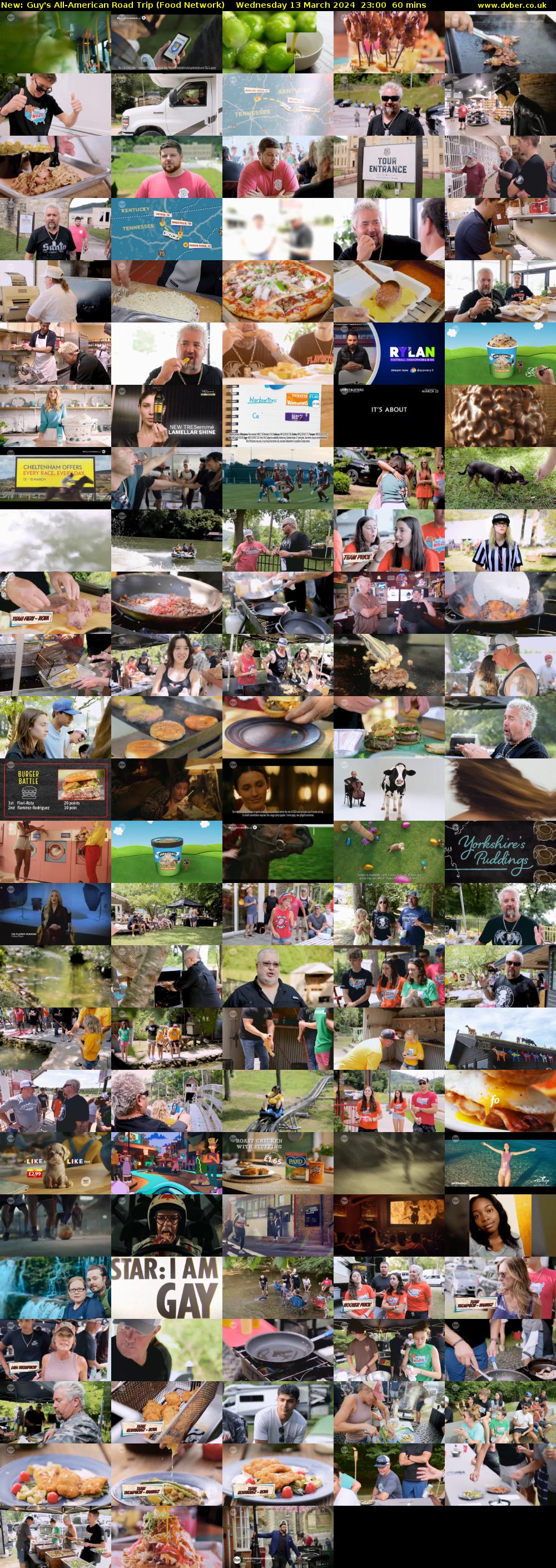 Guy's All-American Road Trip (Food Network) Wednesday 13 March 2024 23:00 - 00:00