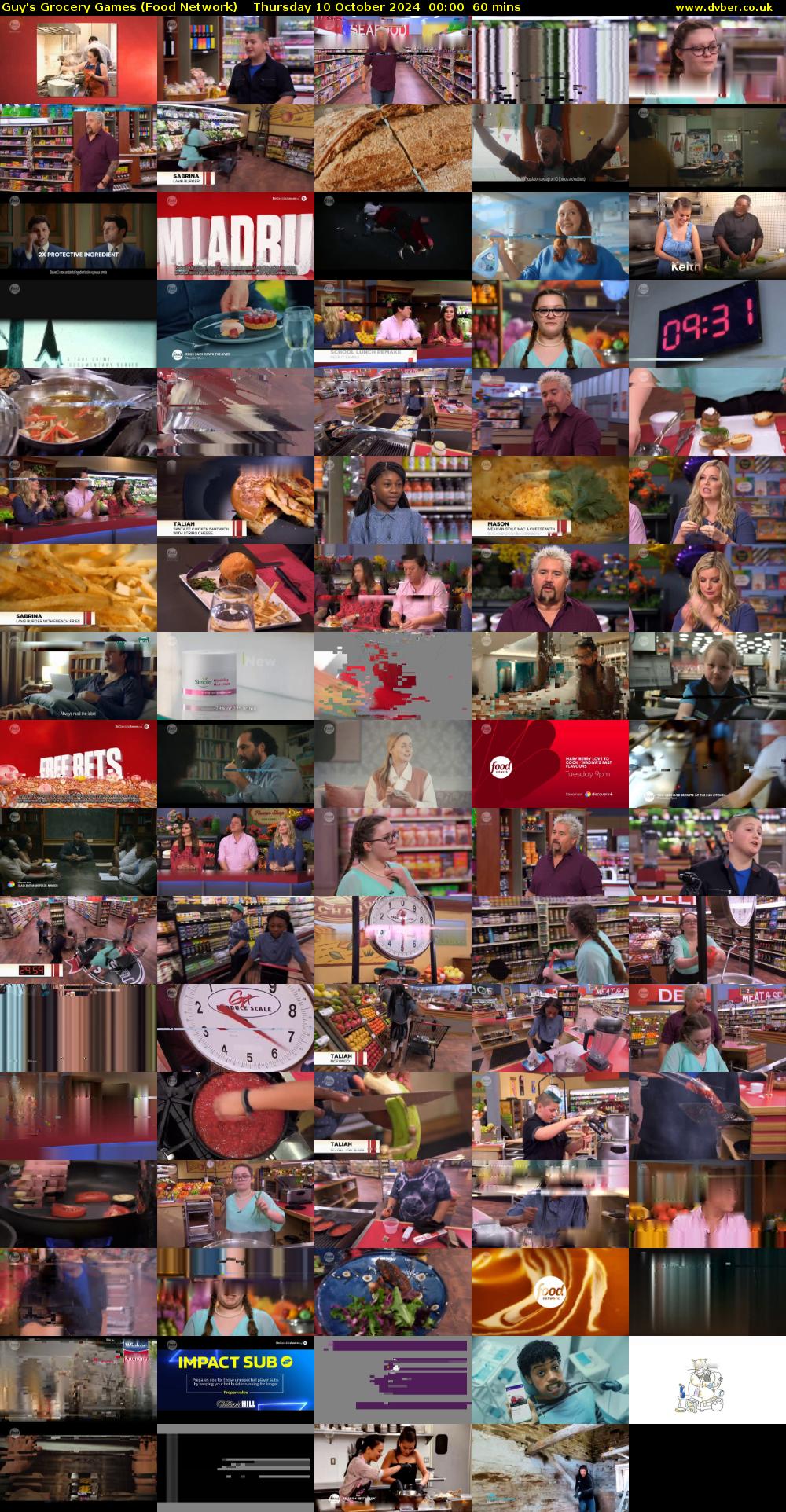 Guy's Grocery Games (Food Network) Thursday 10 October 2024 00:00 - 01:00