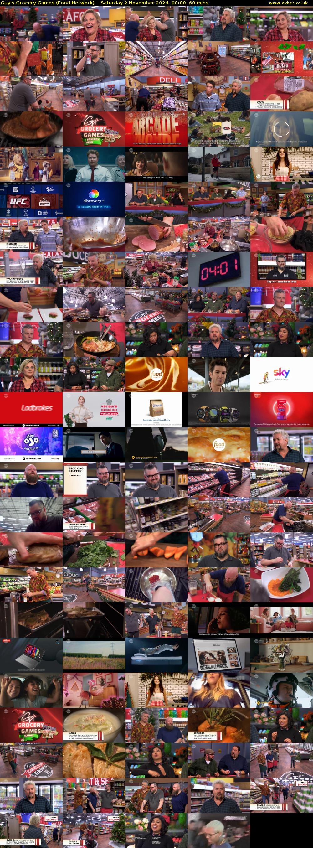 Guy's Grocery Games (Food Network) Saturday 2 November 2024 00:00 - 01:00