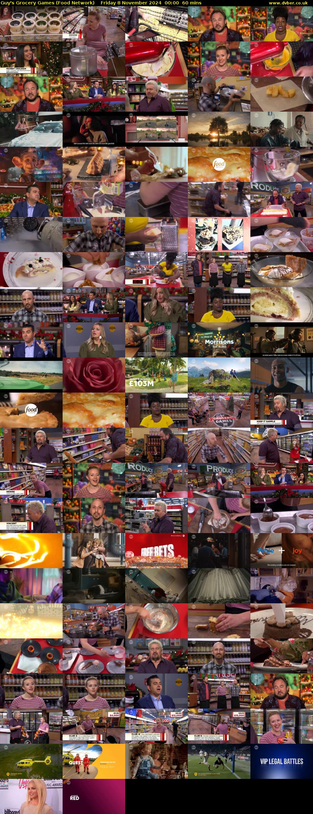 Guy's Grocery Games (Food Network) Friday 8 November 2024 00:00 - 01:00
