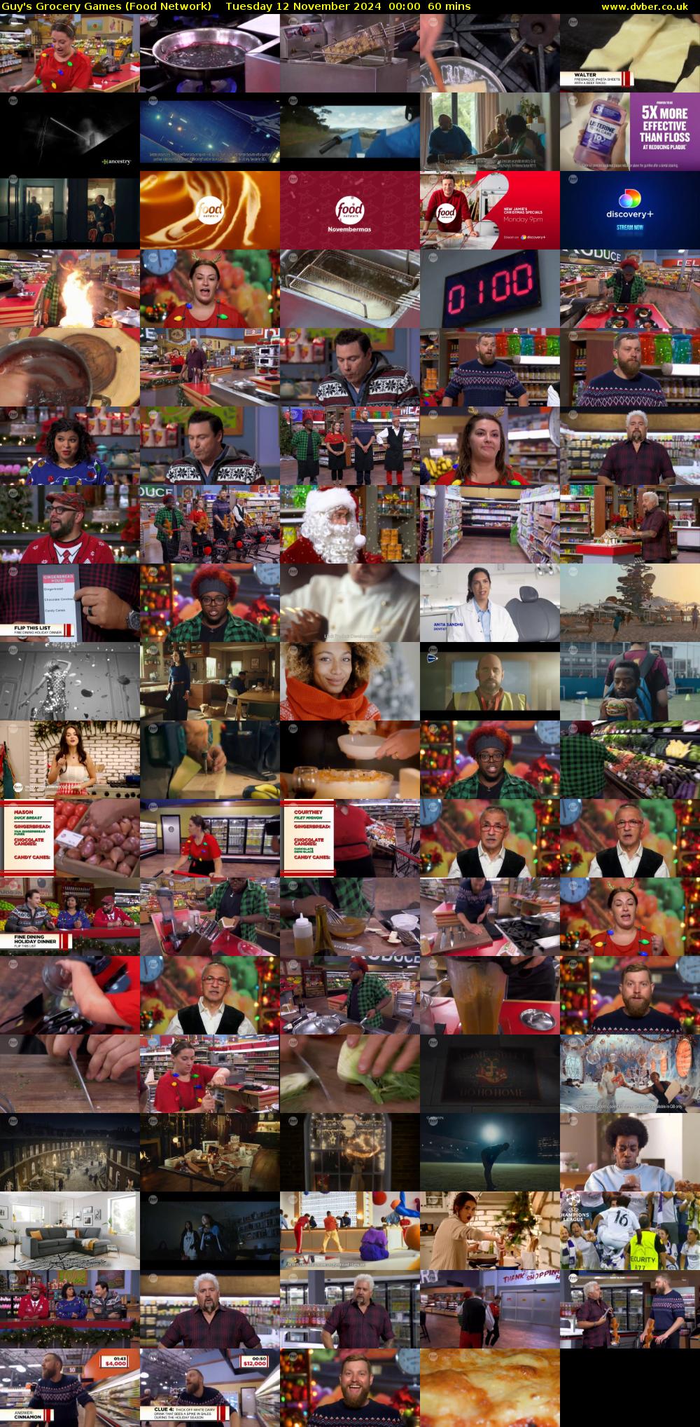 Guy's Grocery Games (Food Network) Tuesday 12 November 2024 00:00 - 01:00