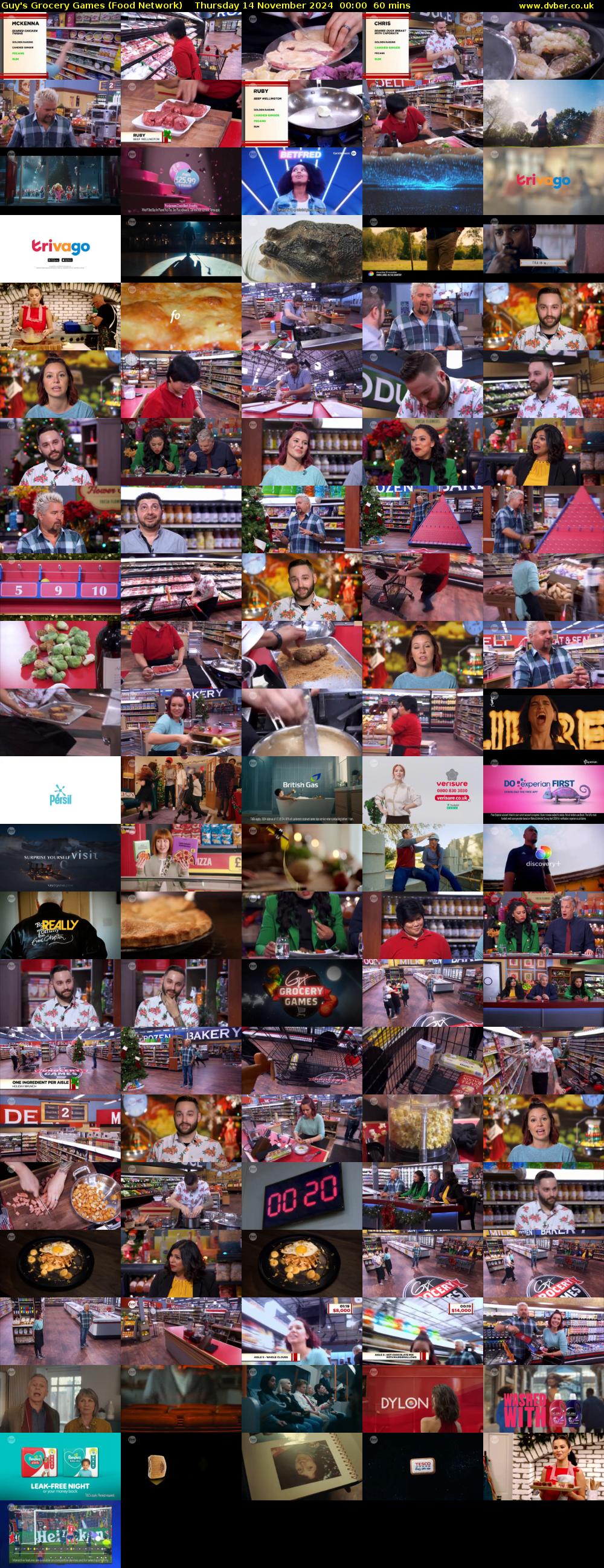 Guy's Grocery Games (Food Network) Thursday 14 November 2024 00:00 - 01:00