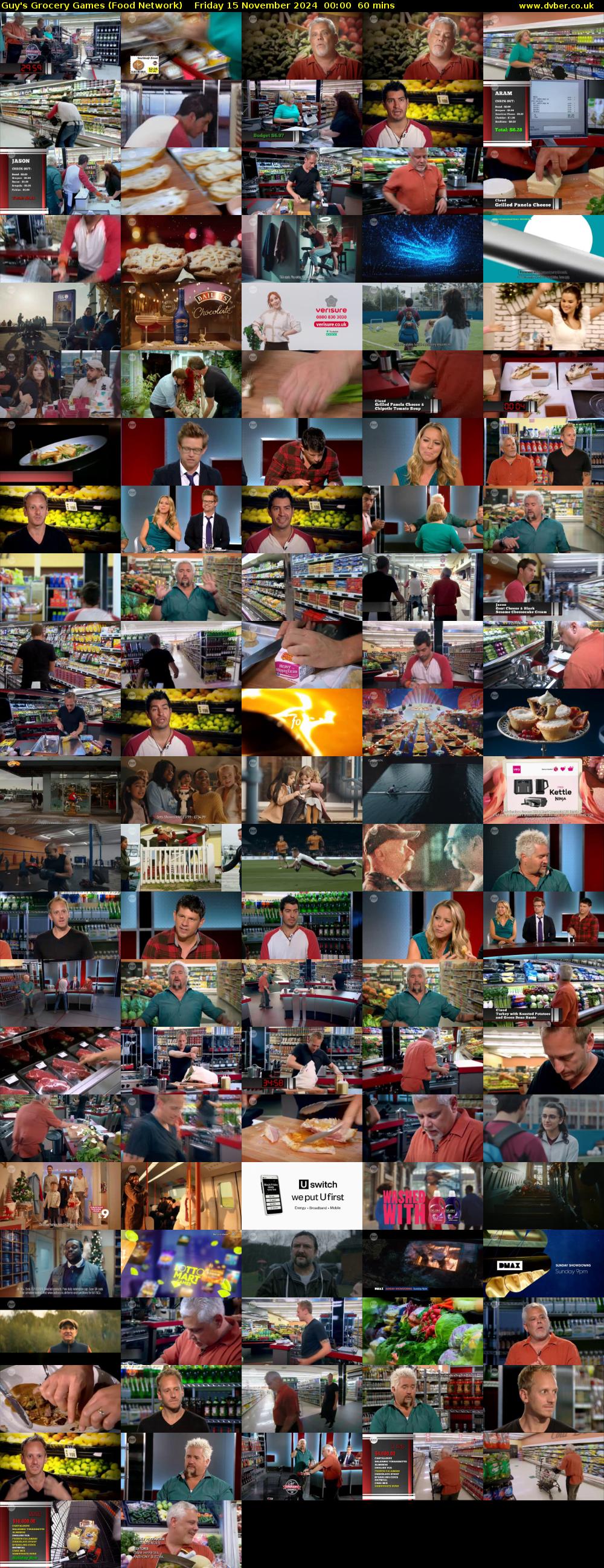 Guy's Grocery Games (Food Network) Friday 15 November 2024 00:00 - 01:00