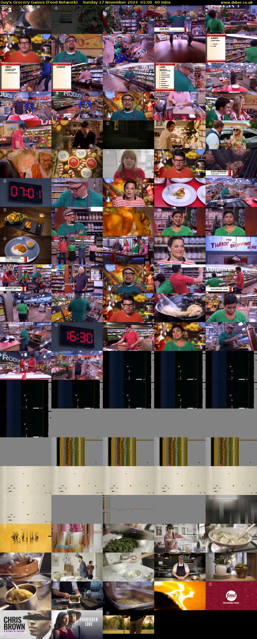 Guy's Grocery Games (Food Network) Sunday 17 November 2024 01:00 - 02:00