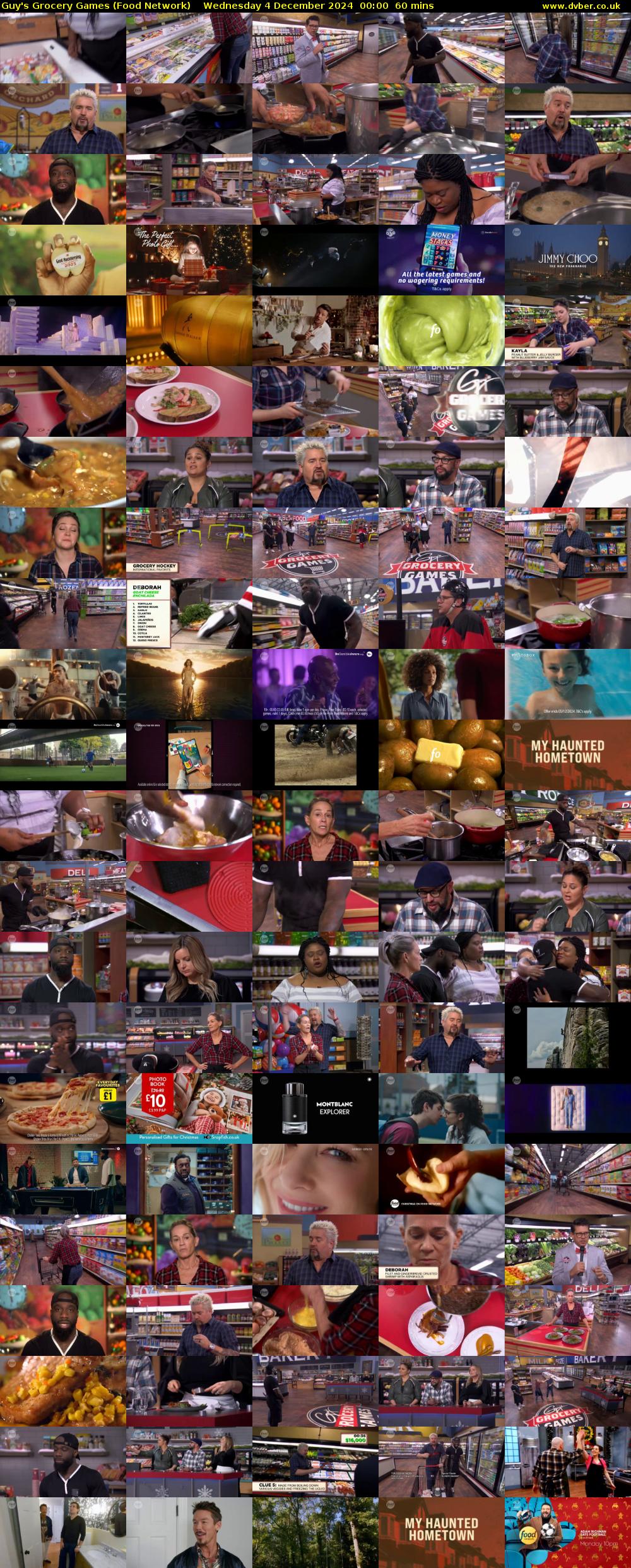 Guy's Grocery Games (Food Network) Wednesday 4 December 2024 00:00 - 01:00