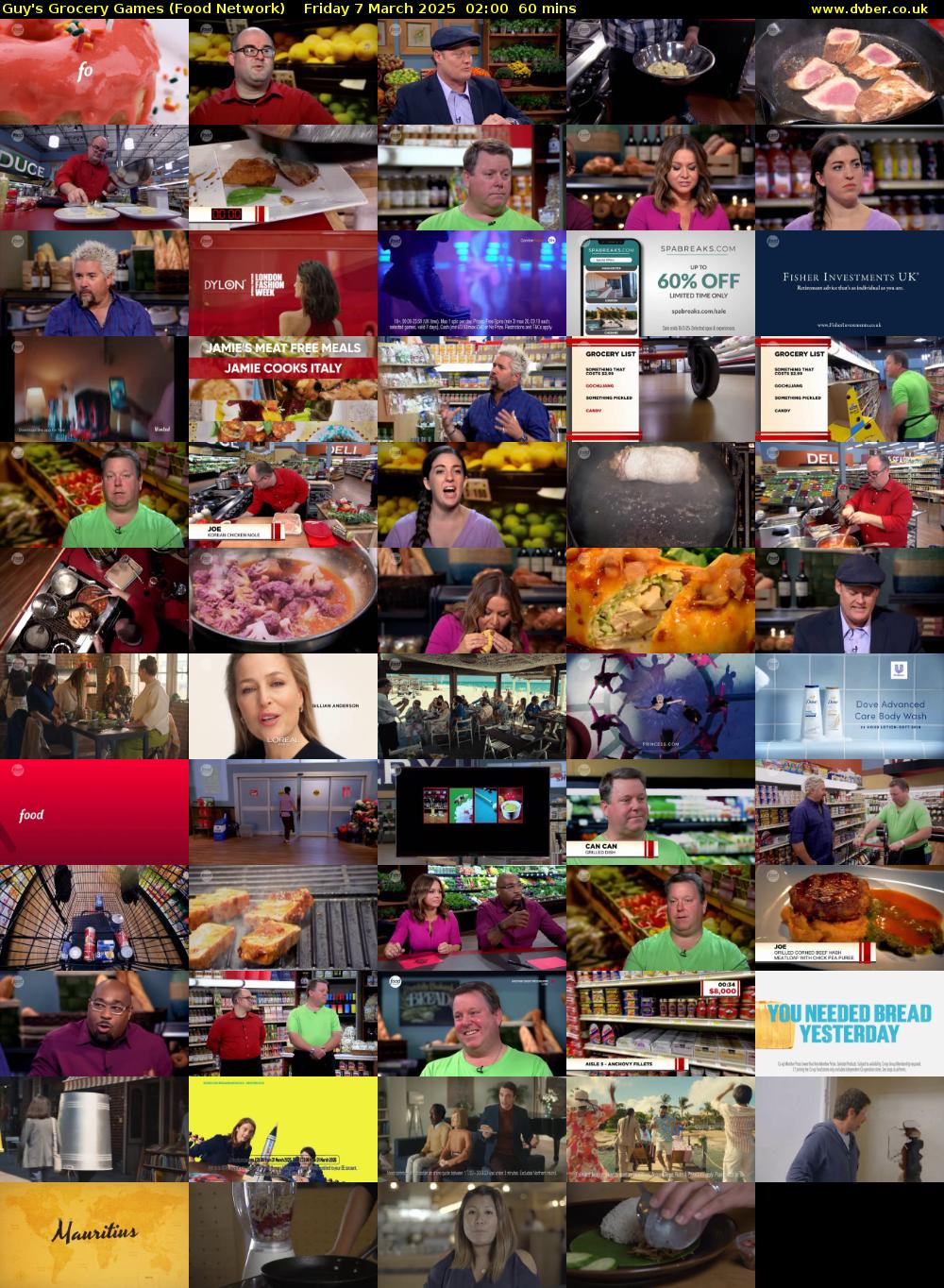 Guy's Grocery Games (Food Network) Friday 7 March 2025 02:00 - 03:00