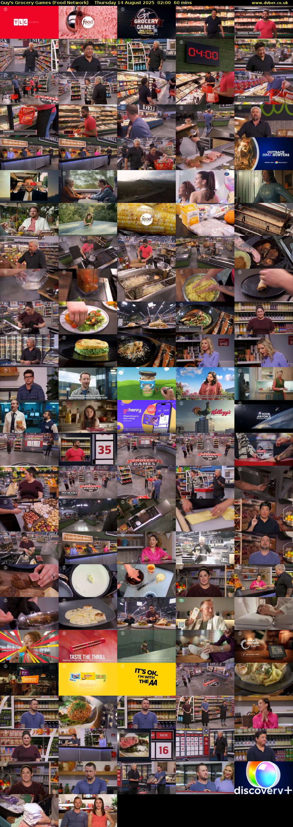 Guy's Grocery Games (Food Network) Thursday 14 August 2025 02:00 - 03:00