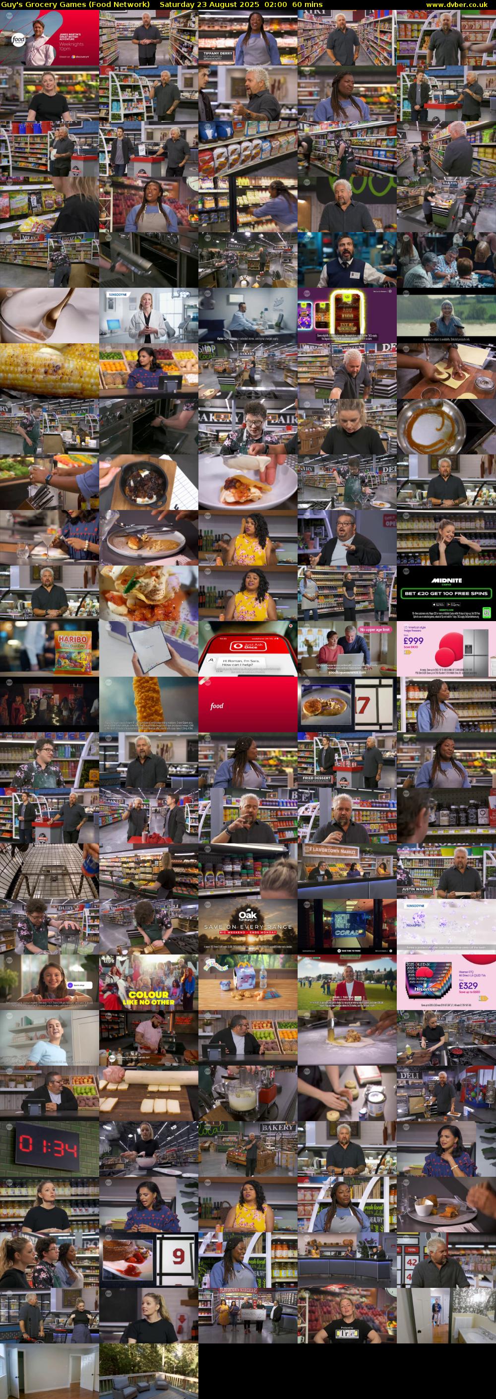 Guy's Grocery Games (Food Network) Saturday 23 August 2025 02:00 - 03:00