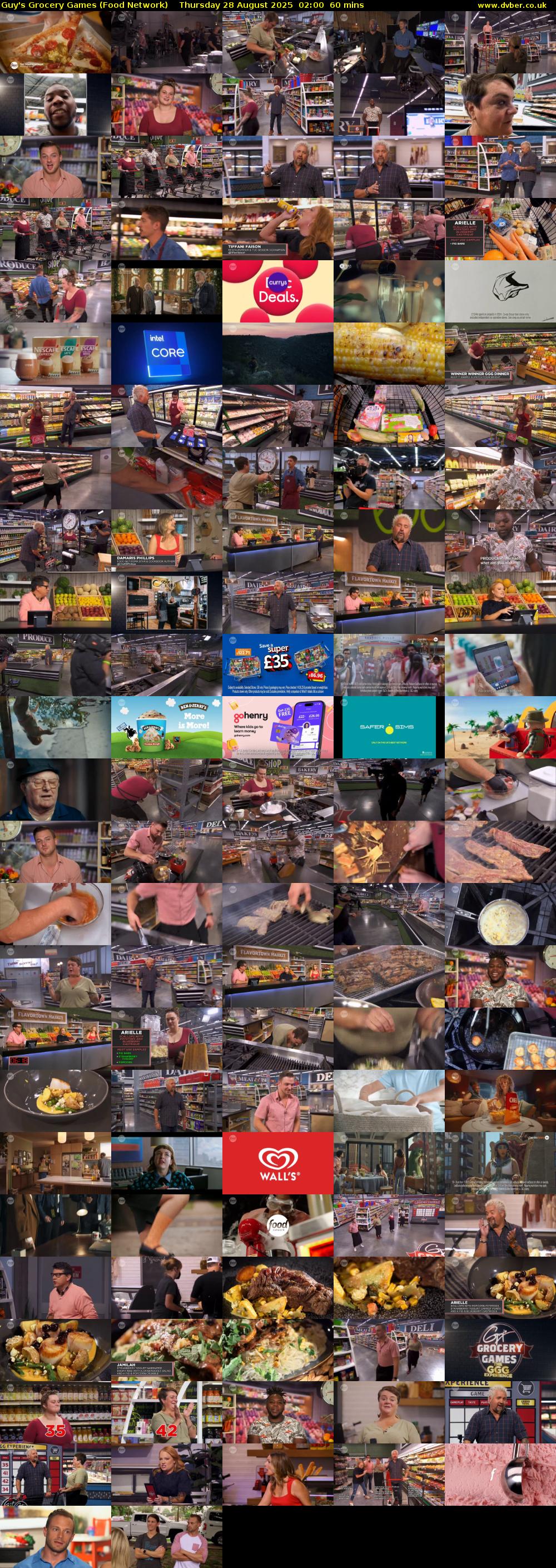 Guy's Grocery Games (Food Network) Thursday 28 August 2025 02:00 - 03:00