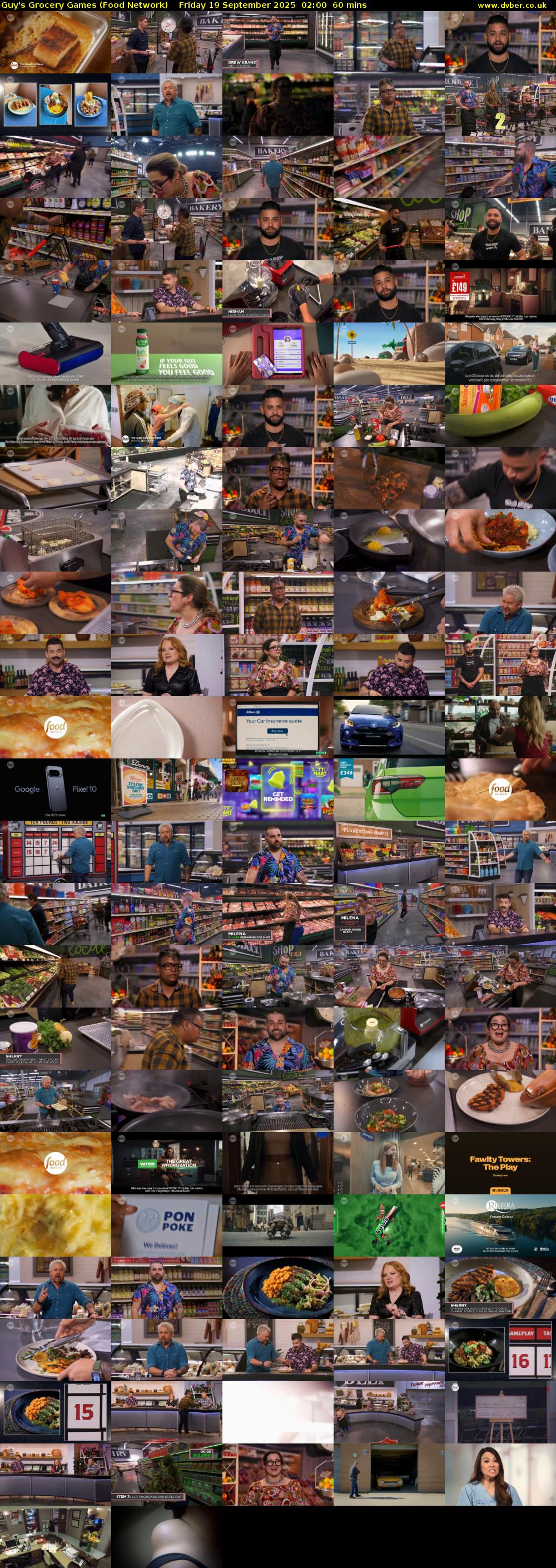 Guy's Grocery Games (Food Network) Friday 19 September 2025 02:00 - 03:00