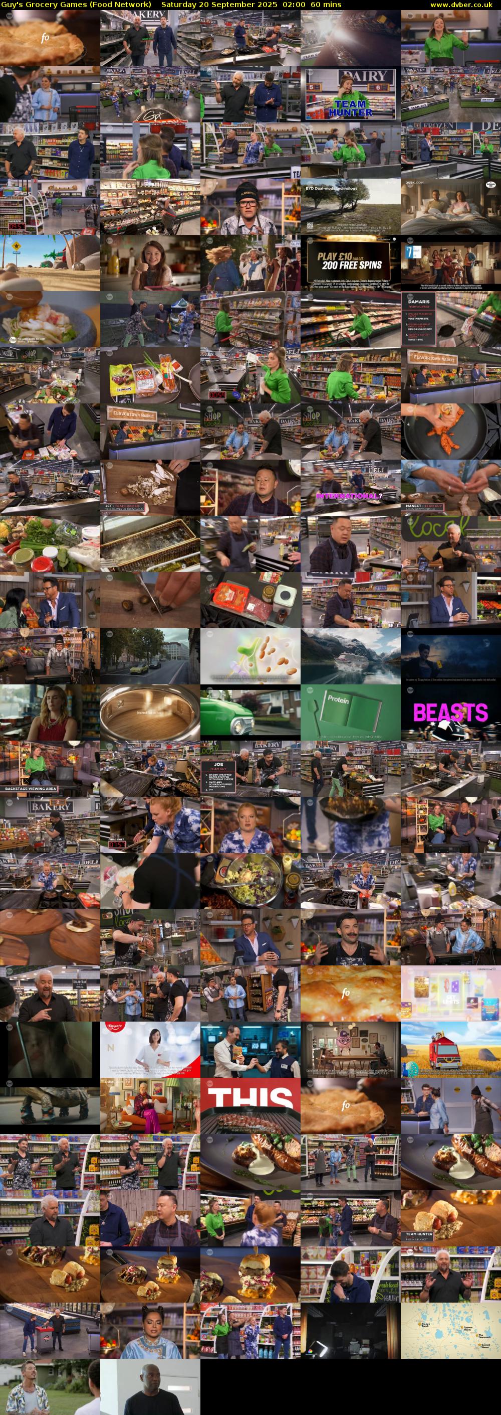 Guy's Grocery Games (Food Network) Saturday 20 September 2025 02:00 - 03:00
