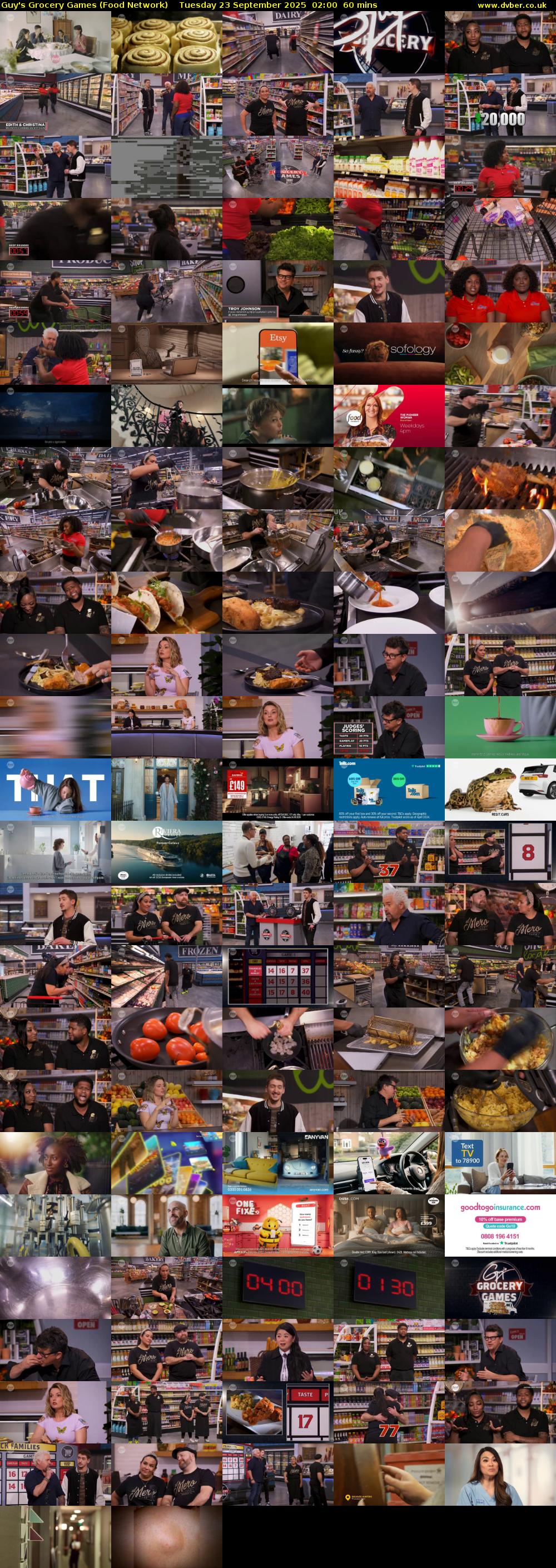 Guy's Grocery Games (Food Network) Tuesday 23 September 2025 02:00 - 03:00