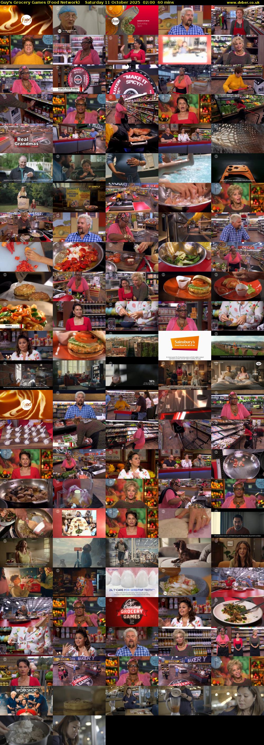 Guy's Grocery Games (Food Network) Saturday 11 October 2025 02:00 - 03:00
