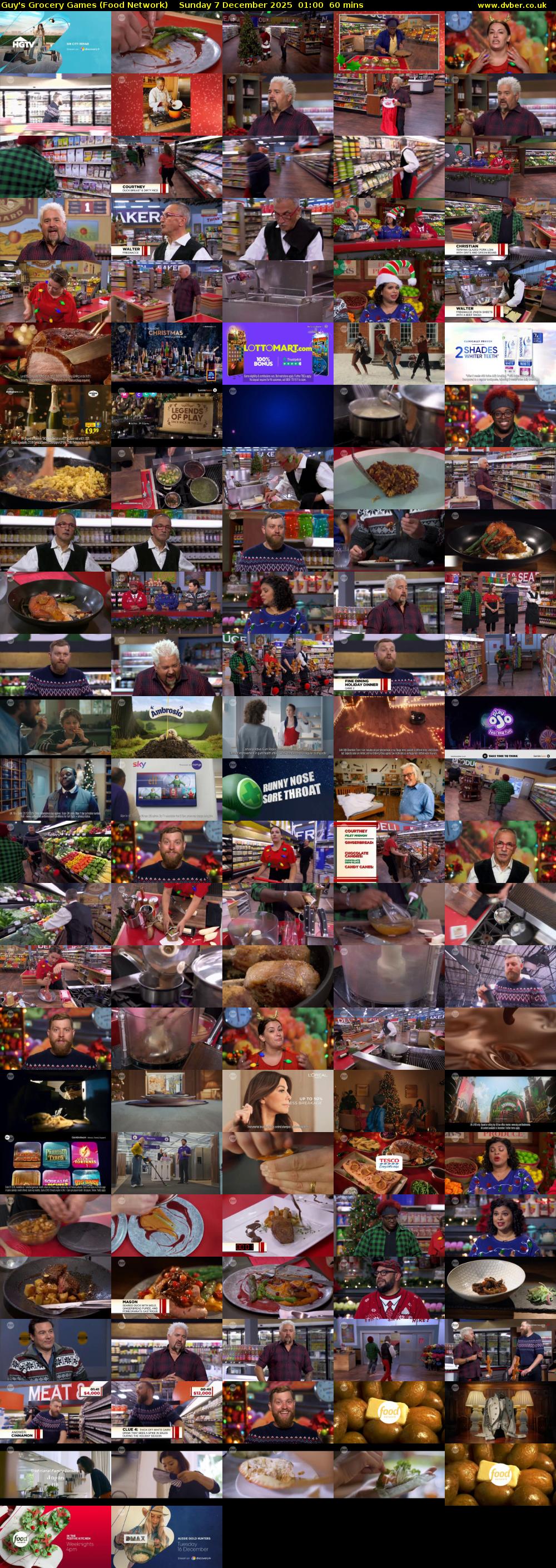 Guy's Grocery Games (Food Network) Sunday 7 December 2025 01:00 - 02:00
