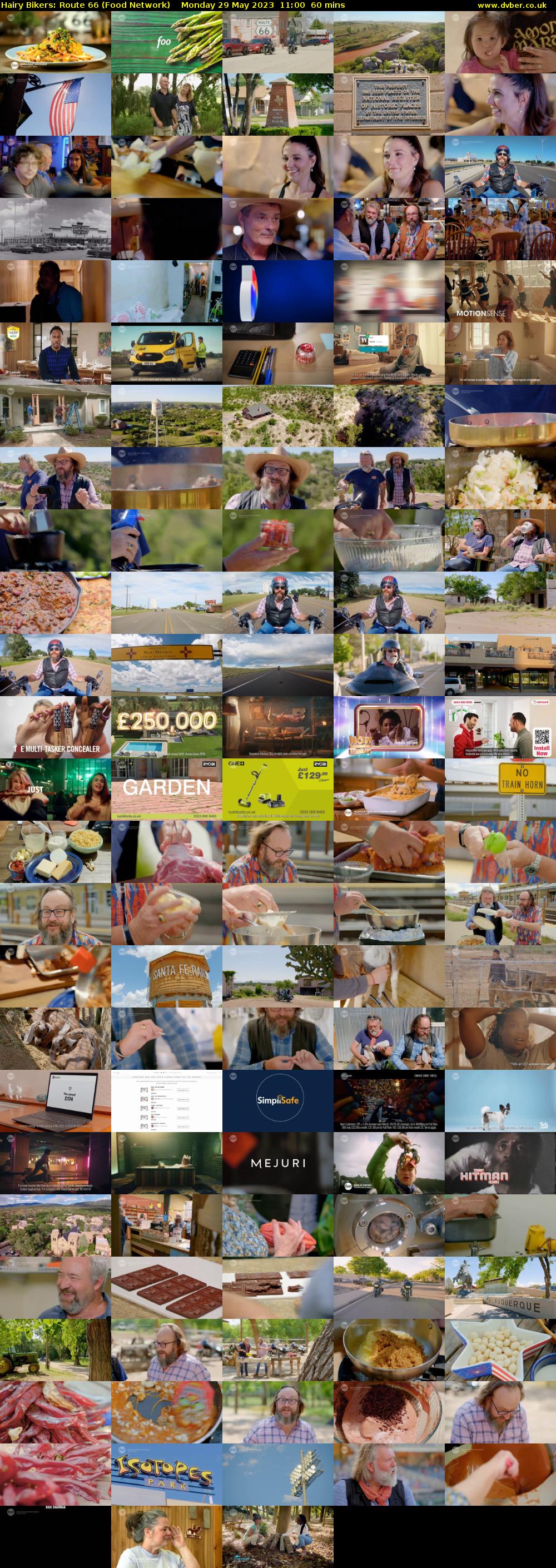 Hairy Bikers: Route 66 (Food Network) Monday 29 May 2023 11:00 - 12:00