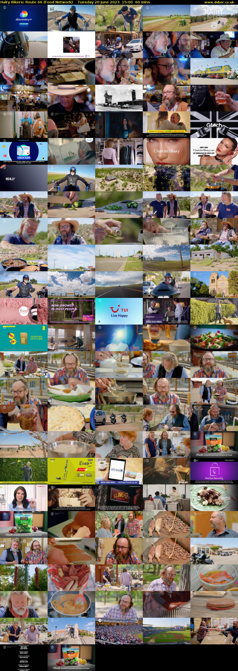 Hairy Bikers: Route 66 (Food Network) Tuesday 20 June 2023 15:00 - 16:00