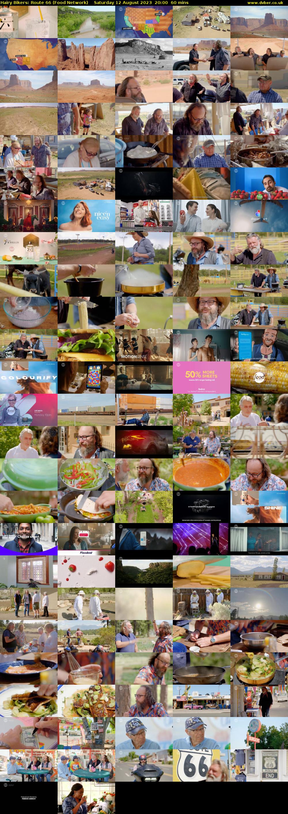 Hairy Bikers: Route 66 (Food Network) Saturday 12 August 2023 20:00 - 21:00