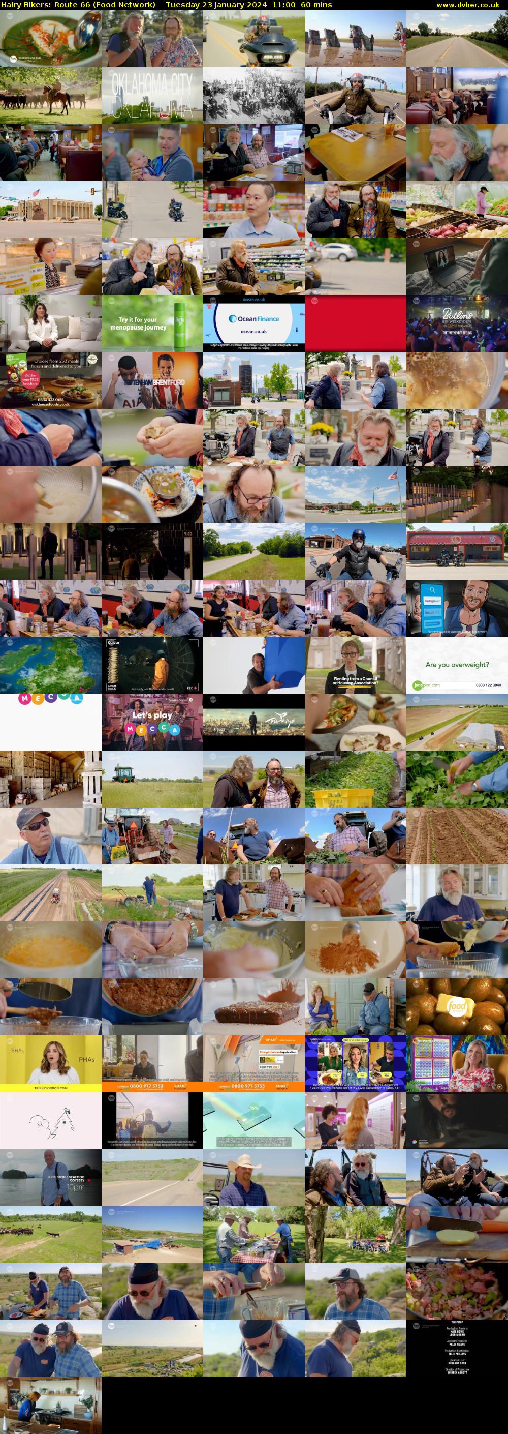 Hairy Bikers: Route 66 (Food Network) Tuesday 23 January 2024 11:00 - 12:00