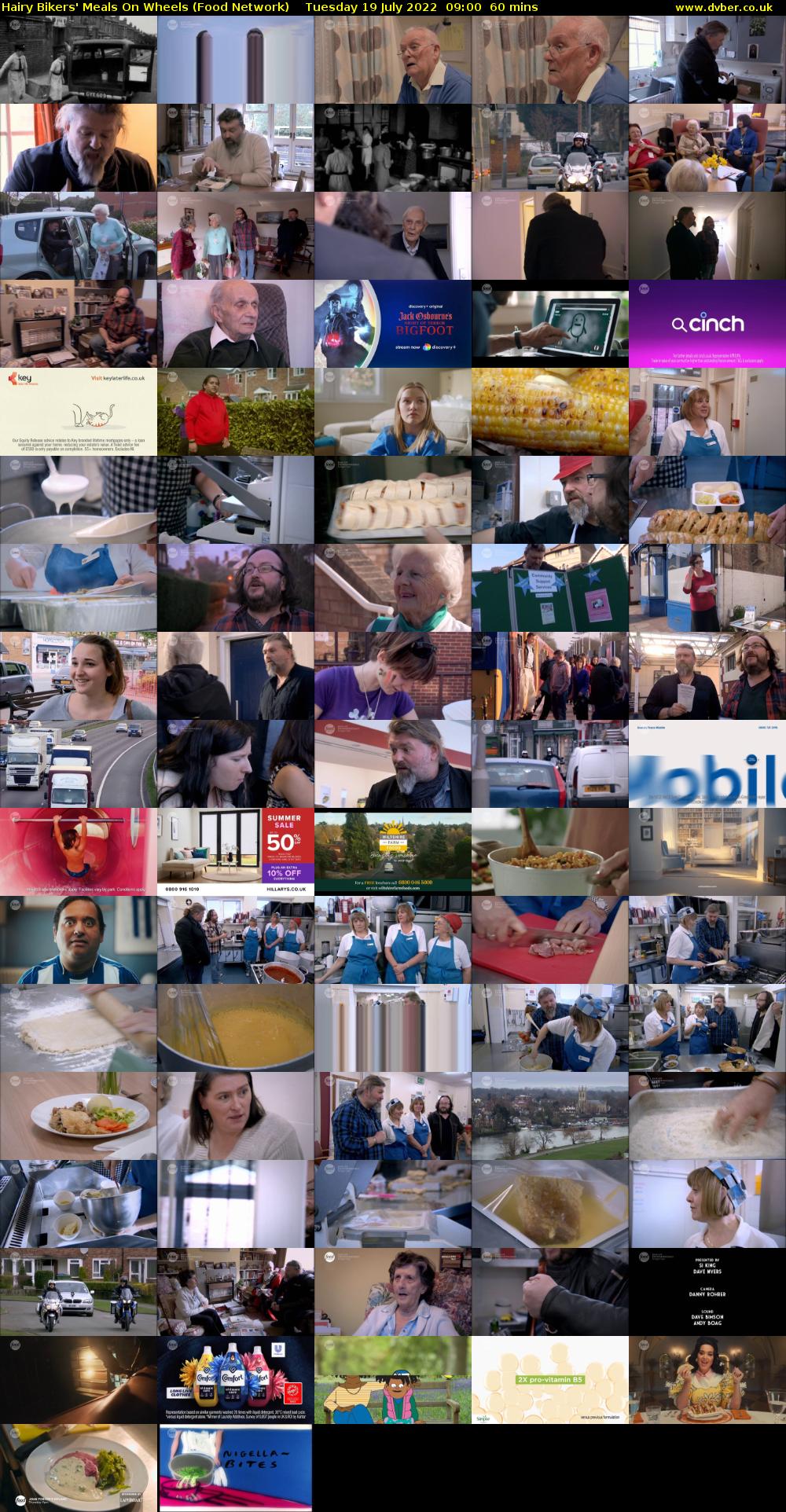 Hairy Bikers' Meals On Wheels (Food Network) Tuesday 19 July 2022 09:00 - 10:00